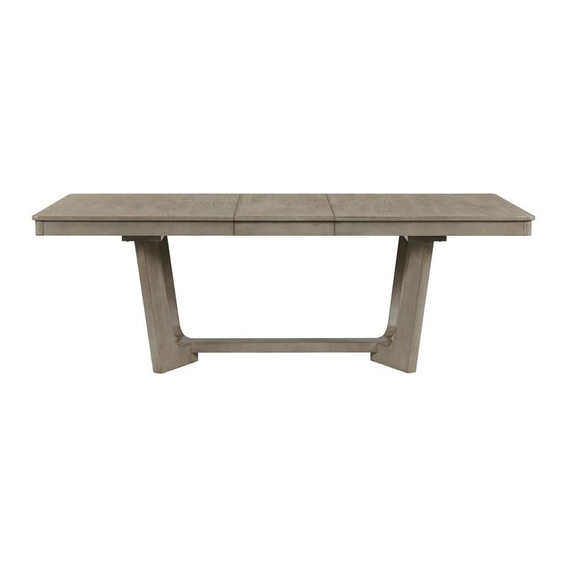 Large Picture of Intercon Furniture Beckett BT-TA-4290-WHS-C Trestle Table