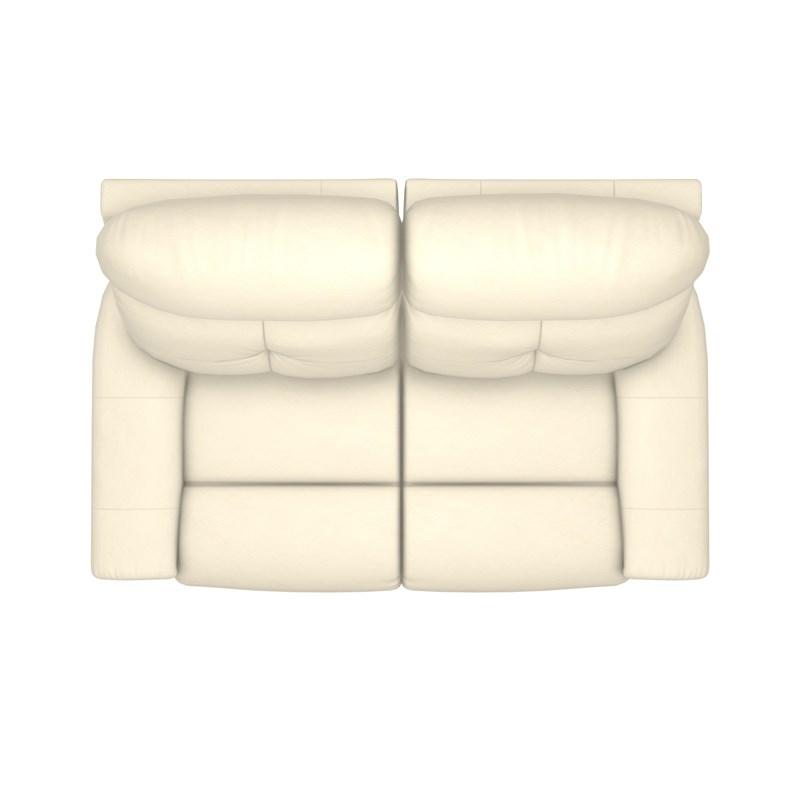 Large Picture of La-Z-Boy Douglas Power Reclining Loveseat with Headrest - Ice