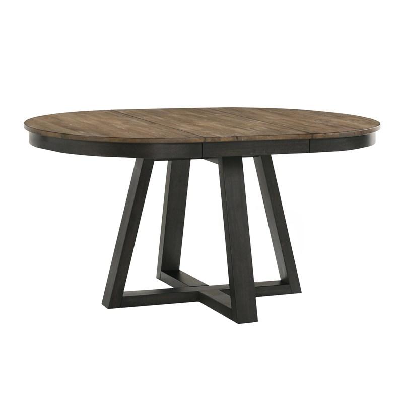 Intercon Furniture Harper HP-TA-4260-BBP-C Round Dining Table