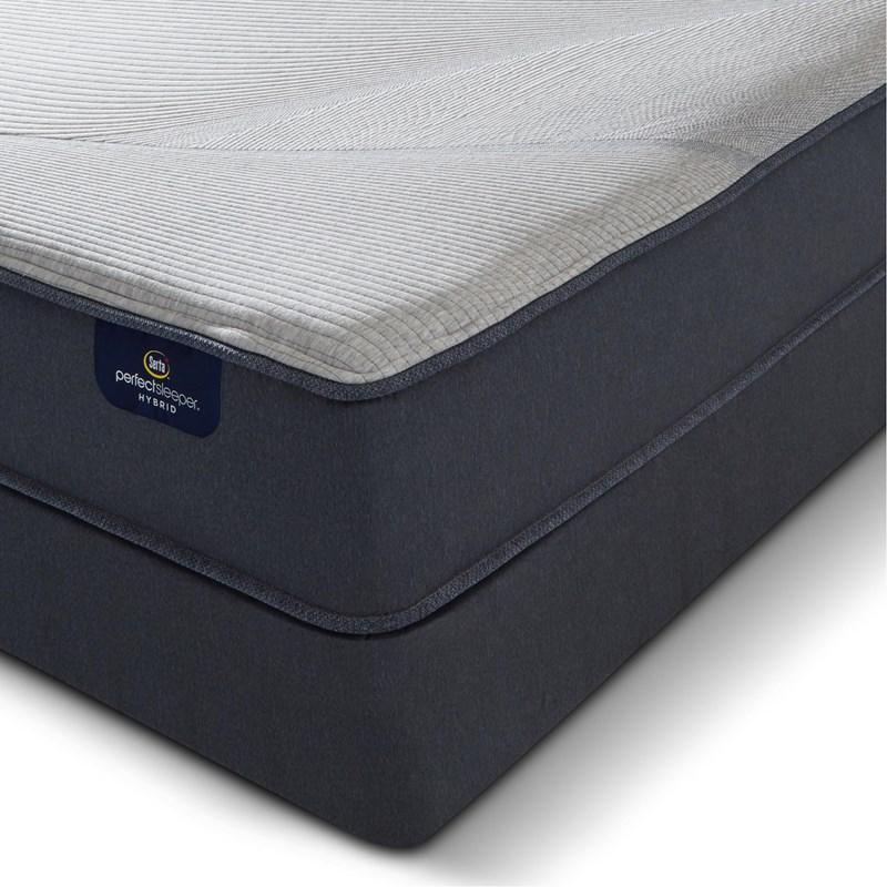 Large Picture of Serta Audrey II Firm Smooth Top Mattress Set (Queen)