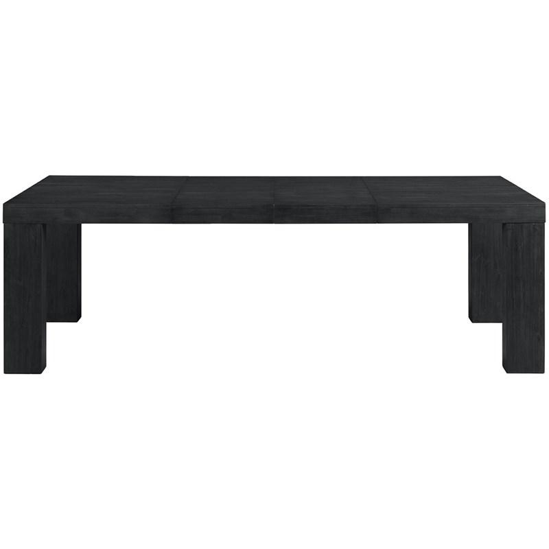 Elements International Grady DGD818DTB Dining Table - Black