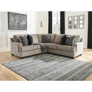Signature Design by Ashley Bovarian 56103S3 2 pc Sectional (Sectionals - Stationary)
