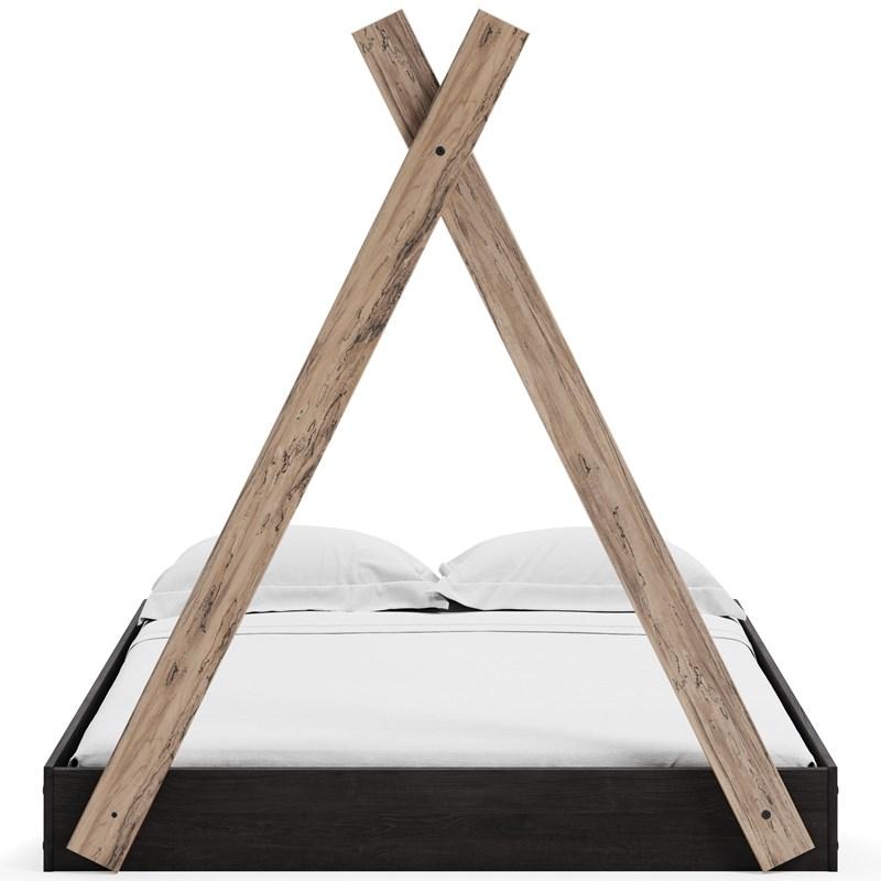 Large Picture of Signature Design by Ashley Piperton EB5514-122 Full Tent Complete Bed in Box