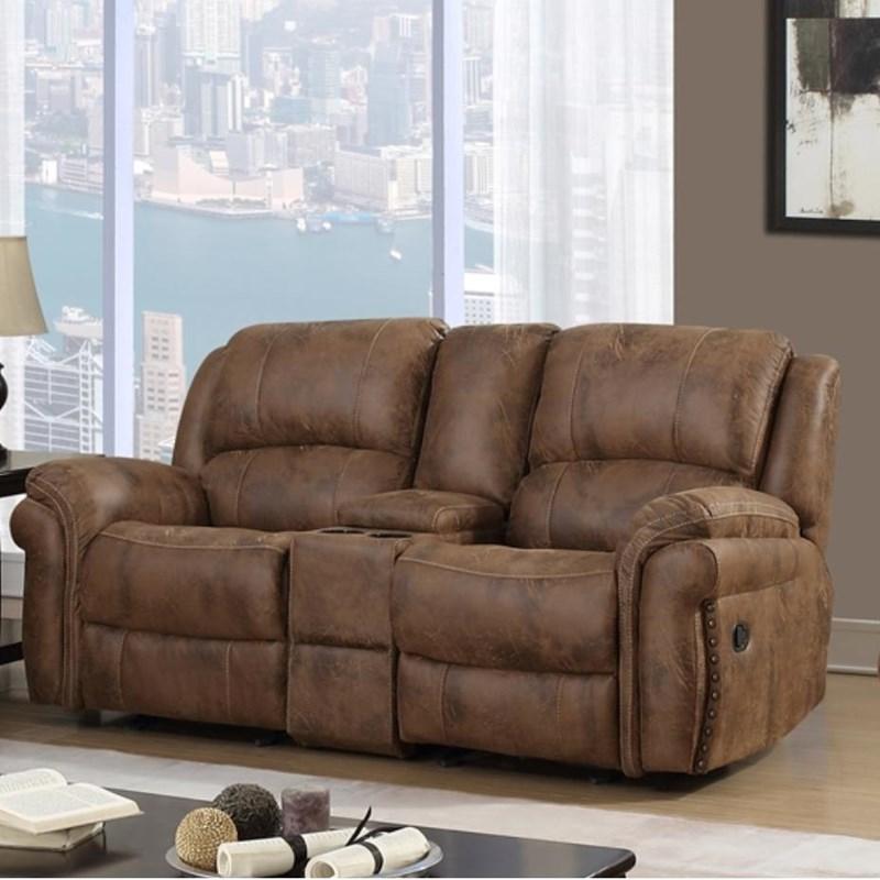 PFC Furniture Industries U0903LS Gliding Reclining Loveseat - Saddle