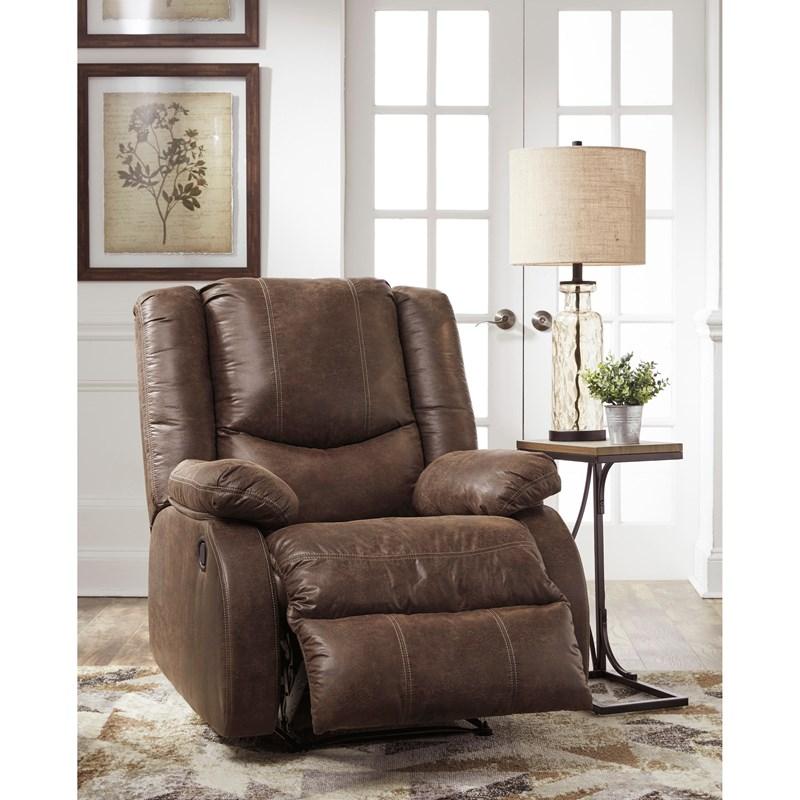 Large Picture of Signature Design by Ashley Bladewood 6030529 Zero Wall Recliner