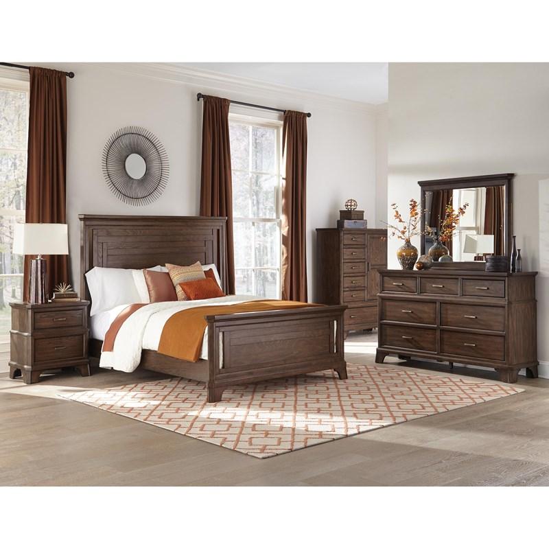 Large Picture of Intercon Furniture Telluride TU-BR-5206GC-VOK-C Gentlemen's Chest