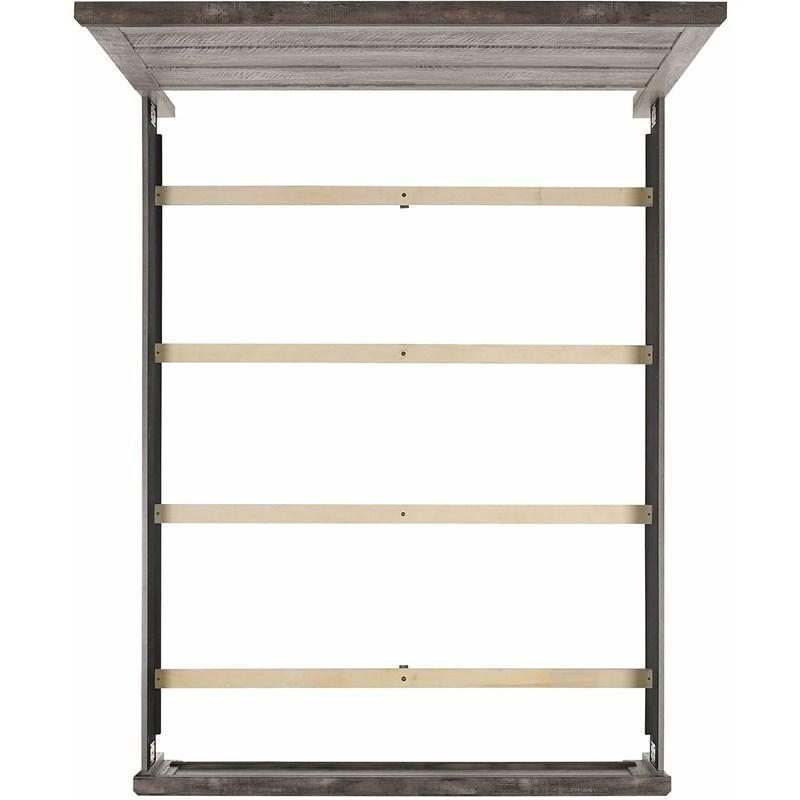 Large Picture of Elements International Millers Cove MC300TB Twin Panel Bed