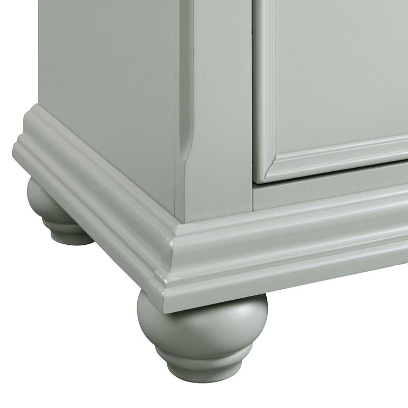 Large Picture of Elements International Slater SR300DR Dresser - Grey
