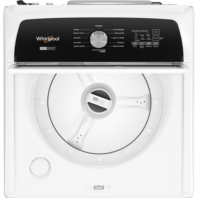 Large Picture of Whirlpool WTW5057LW