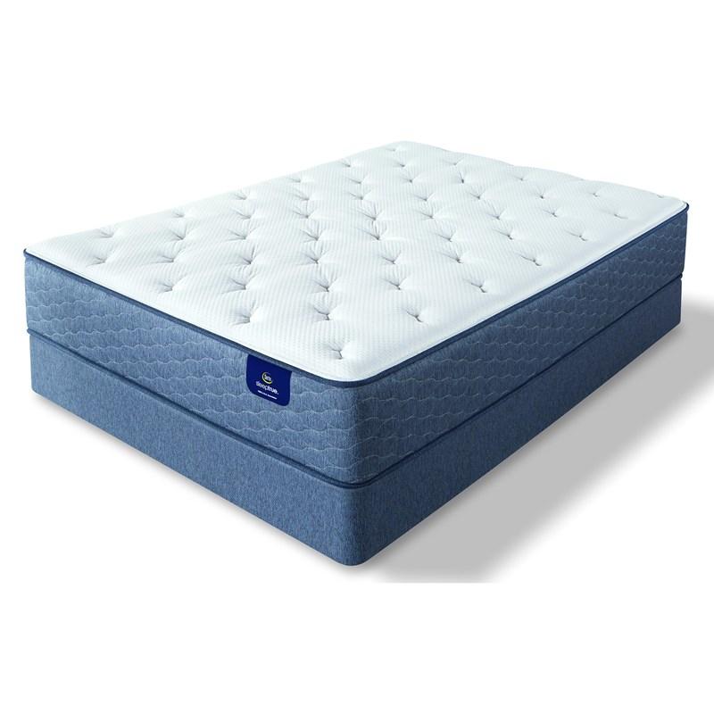Serta Alverson II Plush Mattress Set (California King)