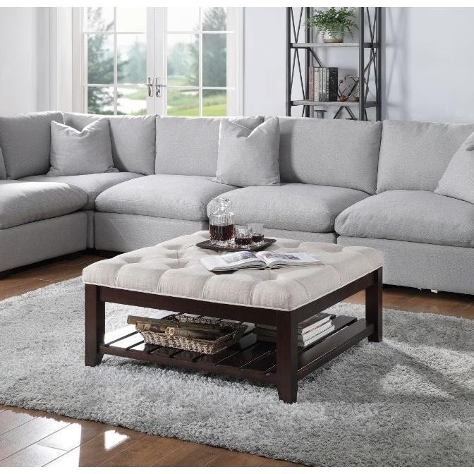 Large Picture of Acme Furniture Aizen 96562 Cocktail Ottoman
