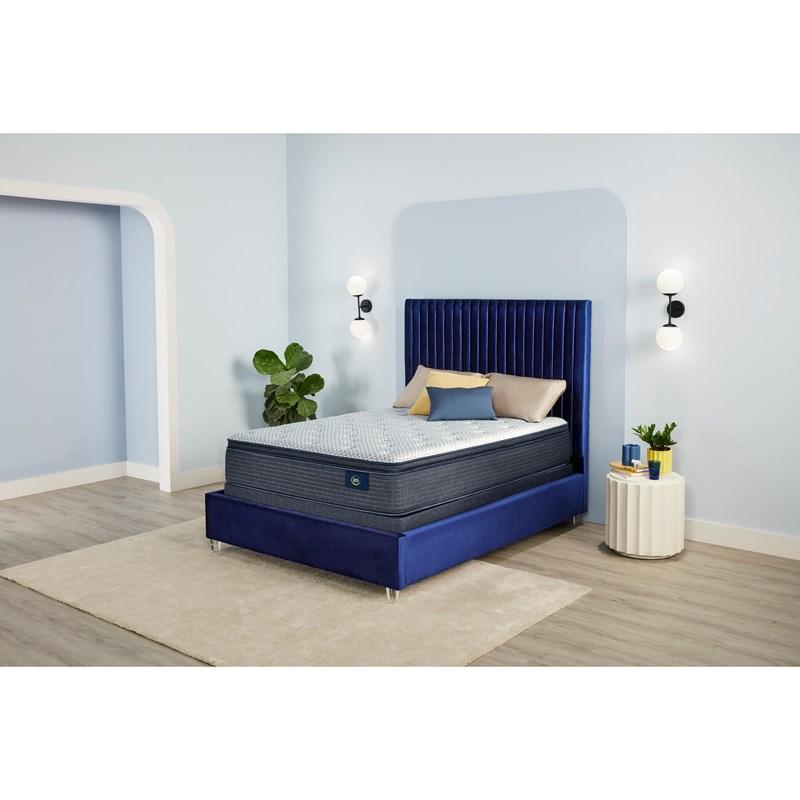 Large Picture of Serta Nautique Firm Pillow Top Mattress Set (King)