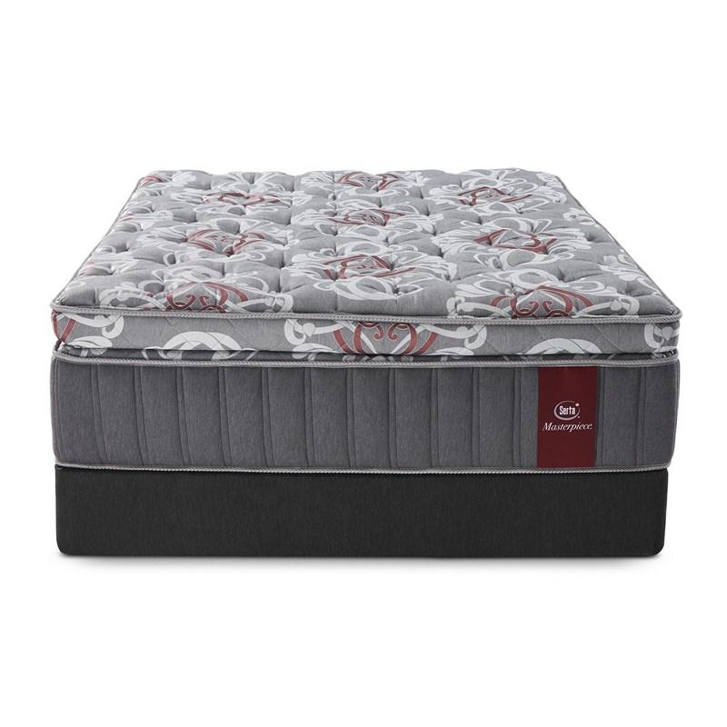Large Picture of Serta Goya Firm Super Pillow Top Mattress Set (Queen)