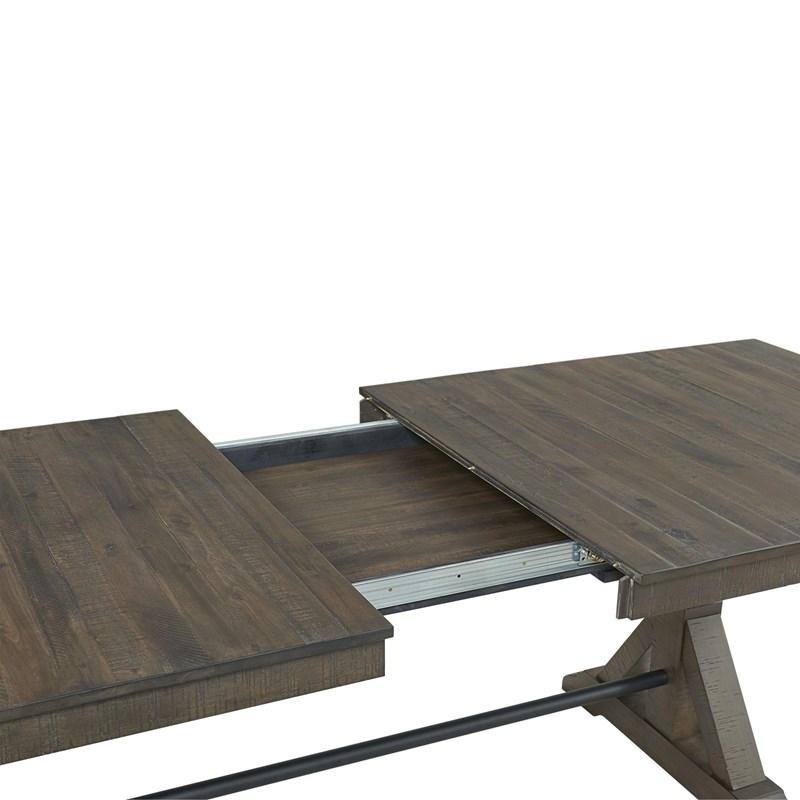 Large Picture of Intercon Furniture Sullivan SU-TA-40104-BCL-C Trestle Dining Table