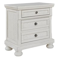 Signature Design by Ashley Robbinsdale B742-92 Two Drawer Night Stand (Nightstands - 2 Drawers)