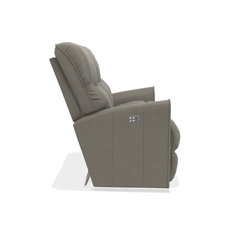Large Picture of La-Z-Boy Rowan Power-Recline-XRw Full Reclining Loveseat - Slate