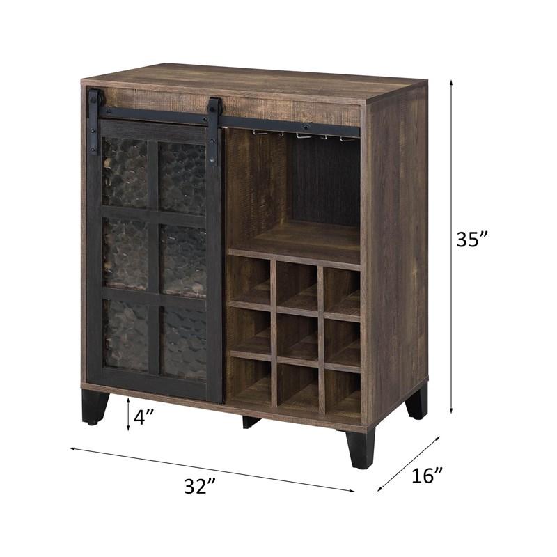 Large Picture of Acme Furniture Treju 97836 Wine Cabinet
