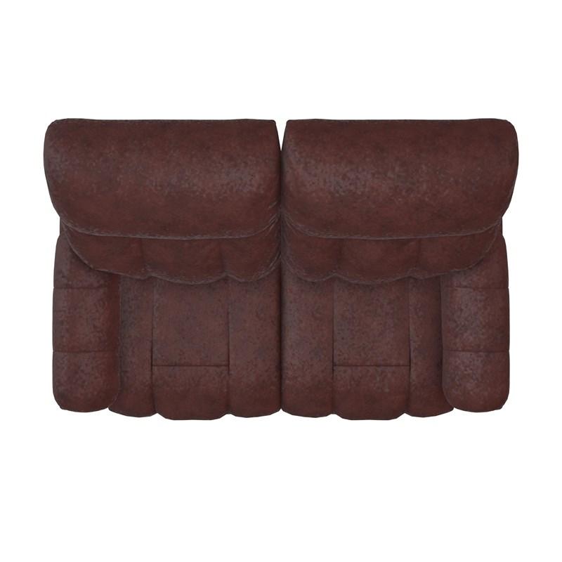 Large Picture of La-Z-Boy Morrison PowerRecline Reclining Loveseat w/ Power Headrest - Burgundy