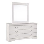 Signature Design by Ashley Anarasia B129B3 Dresser and Mirror