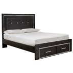 Signature Design by Ashley Kaydell B1420B10 Queen Panel Bed with Storage
