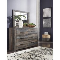 Signature Design by Ashley Drystan B211B1 Dresser and Mirror (Dressers - 6 Drawers)