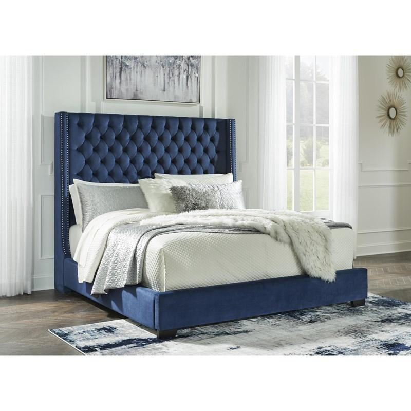 Large Picture of Signature Design by Ashley Coralayne B650B26 California King Upholstered Bed