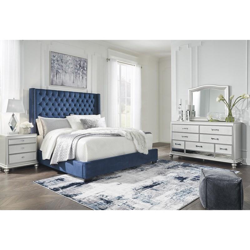 Large Picture of Signature Design by Ashley Coralayne B650B26 California King Upholstered Bed