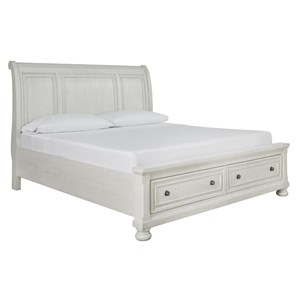 Signature Design by Ashley Robbinsdale B742B3 Queen Sleigh Bed with Storage (Beds - Queen)