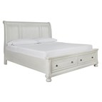 Signature Design by Ashley Robbinsdale B742B8 King Sleigh Bed with Storage