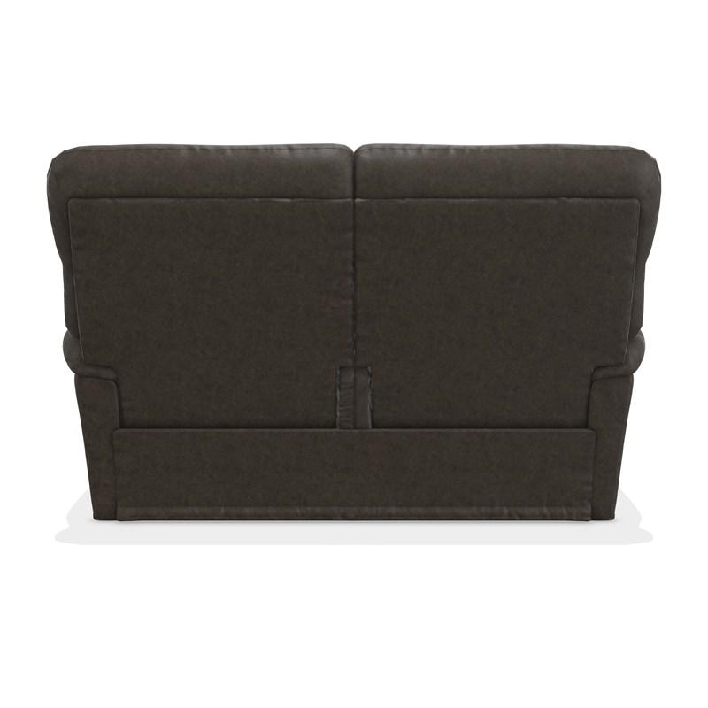 Large Picture of La-Z-Boy Mateo Power Wall Reclining Loveseat w/ Headrest and Lumbar - Charcoal