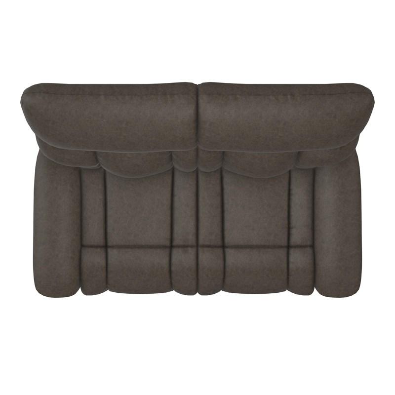 Large Picture of La-Z-Boy Mateo Power Wall Reclining Loveseat w/ Headrest and Lumbar - Charcoal