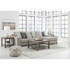 Benchcraft Ardsley 39504S14 3 pc Sectional with Chaise