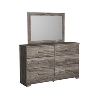 Signature Design by Ashley Ralinksi B2587B1 Dresser and Mirror (Dressers - 6 Drawers)