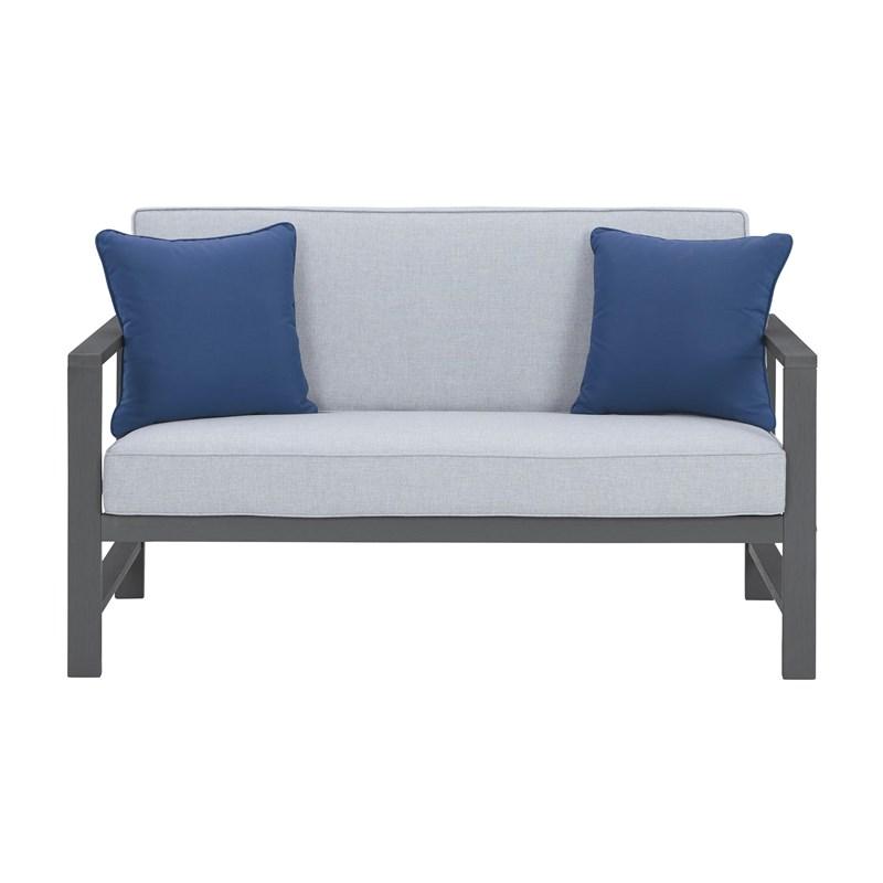 Large Picture of Signature Design by Ashley Fynnegan P349-034 Loveseat with Table