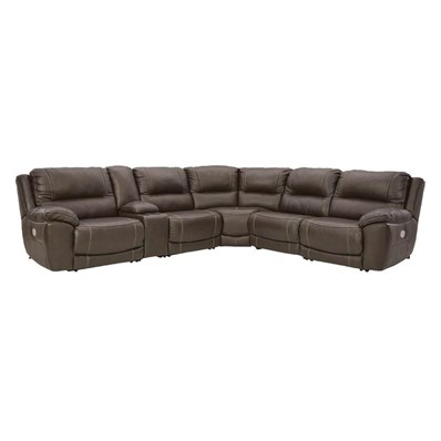 Signature Design by Ashley Dunleith U71604S2 6 pc Power Reclining Sectional