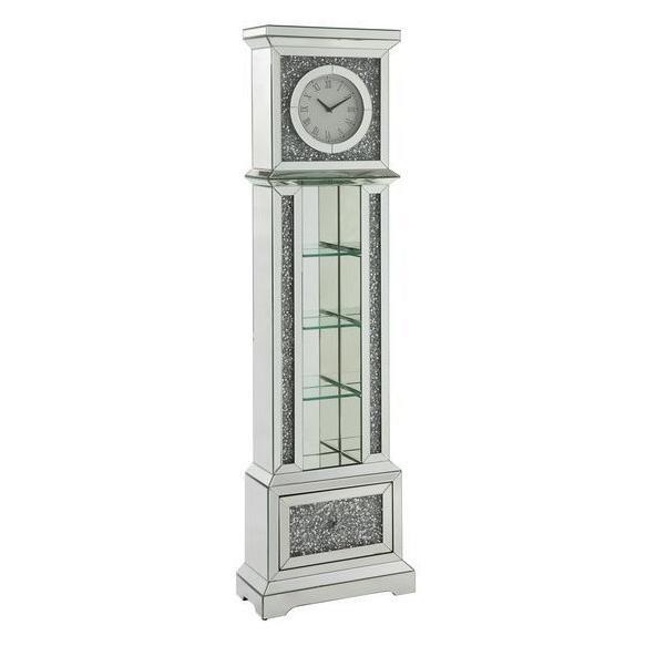 Acme Furniture Noralie AC00348 Grandfather Clock with LED