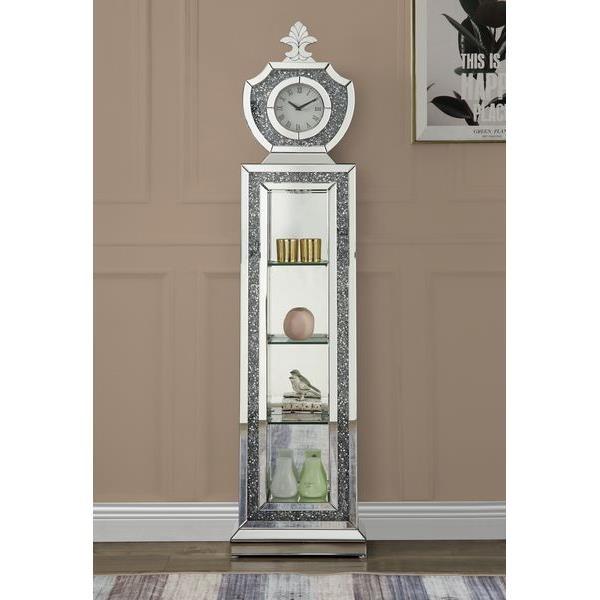 Acme Furniture Noralie AC00351 Grandfather Clock with LED
