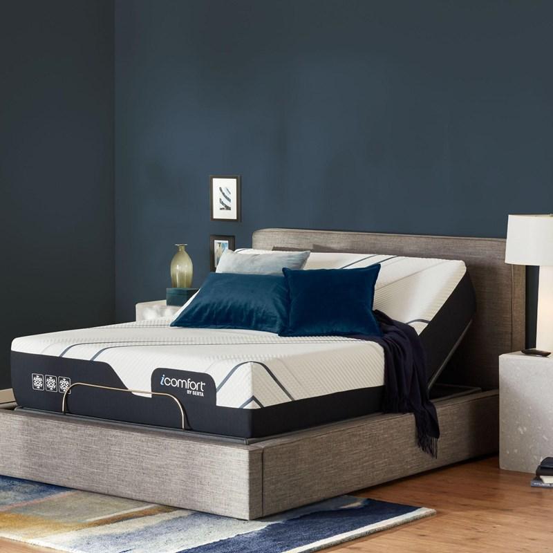 Large Picture of Serta CF4000 Plush Mattress (Full XL)