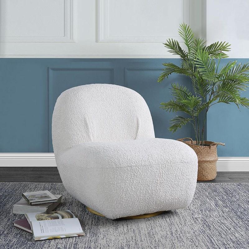 Acme Furniture Yedaid AC00231 Accent Chair with Swivel