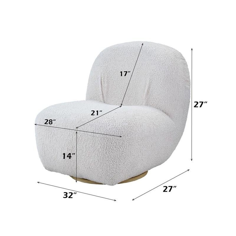 Large Picture of Acme Furniture Yedaid AC00231 Accent Chair with Swivel