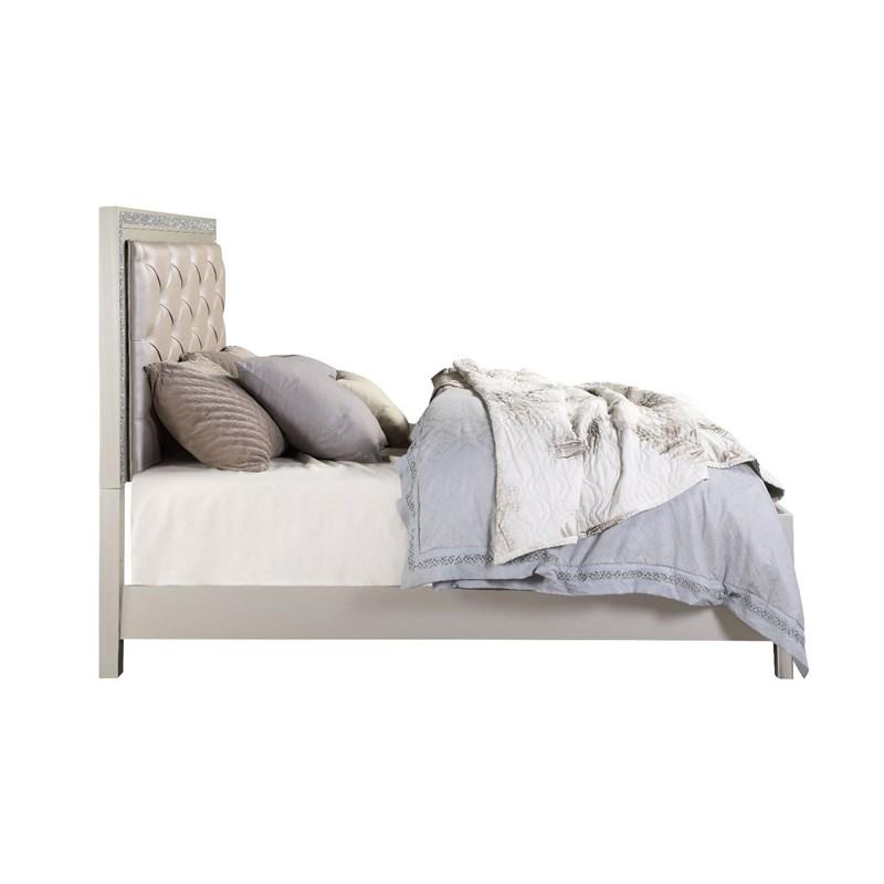 Large Picture of Acme Furniture Sliverfluff BD00238EK King Bed