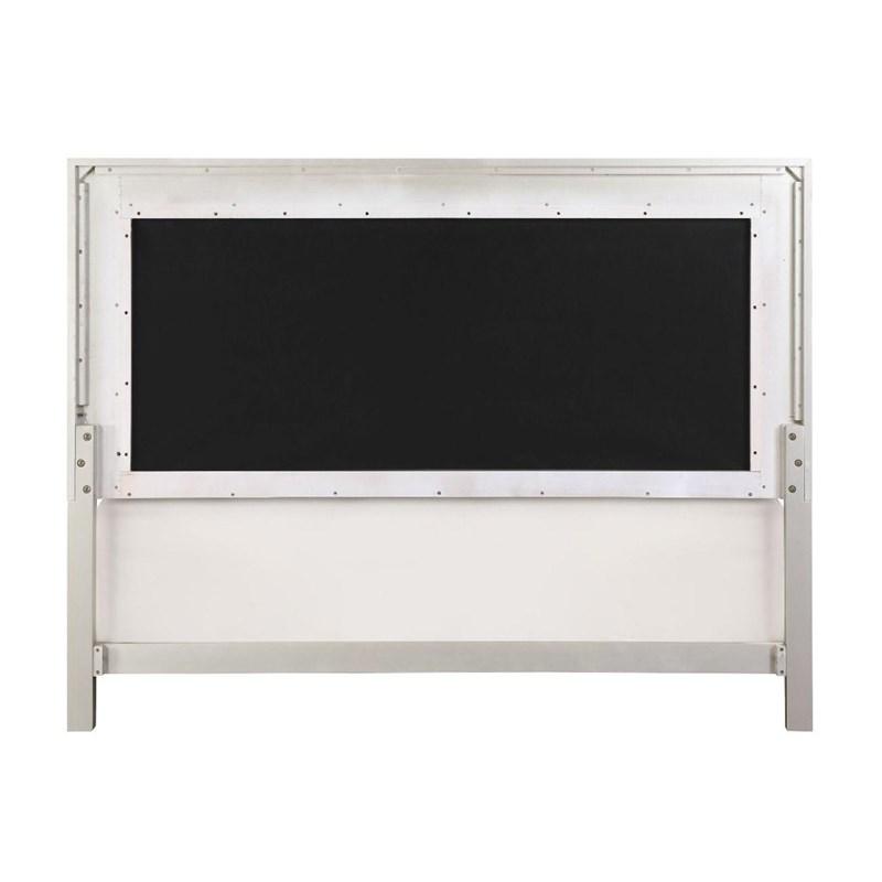 Large Picture of Acme Furniture Sliverfluff BD00239Q Queen Bed with LED