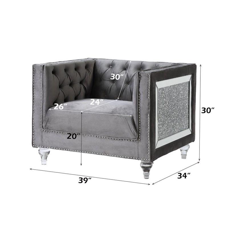 Large Picture of Acme Furniture Heibero II LV00332 Chair