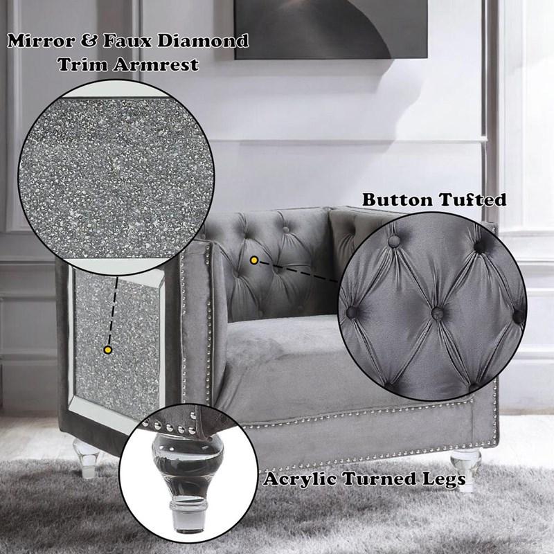 Large Picture of Acme Furniture Heibero II LV00332 Chair
