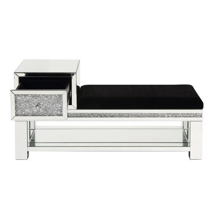 Large Picture of Acme Furniture Noralie AC00538 Bench with Storage