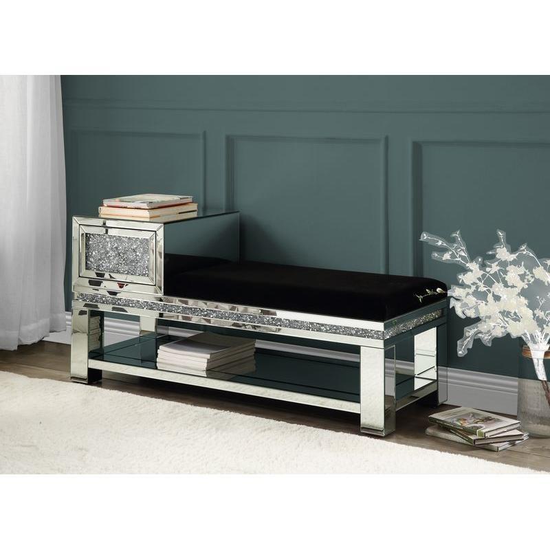 Large Picture of Acme Furniture Noralie AC00538 Bench with Storage
