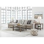 Benchcraft Ardsley 39504S12 3 pc Sectional with Chaise