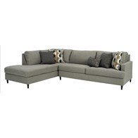 Ashley Santasia 33301S2 2 pc Sectional with Chaise (Sectionals - Stationary)