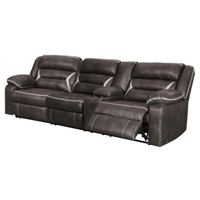Signature Design by Ashley Kincord 13104S1 2 pc Power Reclining Sectional Sofa