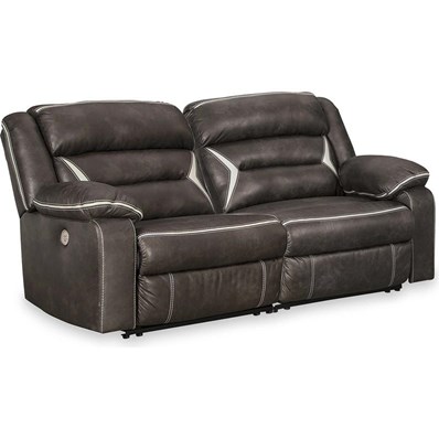 Signature Design by Ashley Kincord 13104S7 2 pc Power Reclining Sectional Loveseat